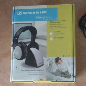 Sennheiser Wireless Headphones - Black and Silver